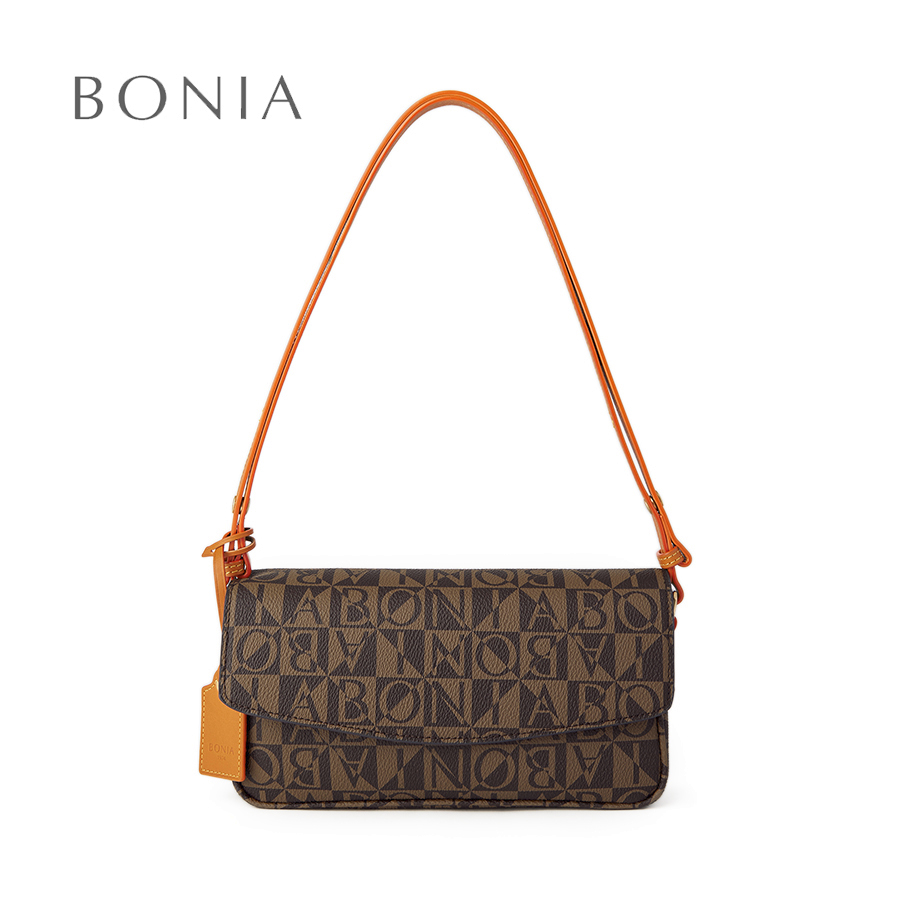 Bonia - Monogram Crossbody Bag