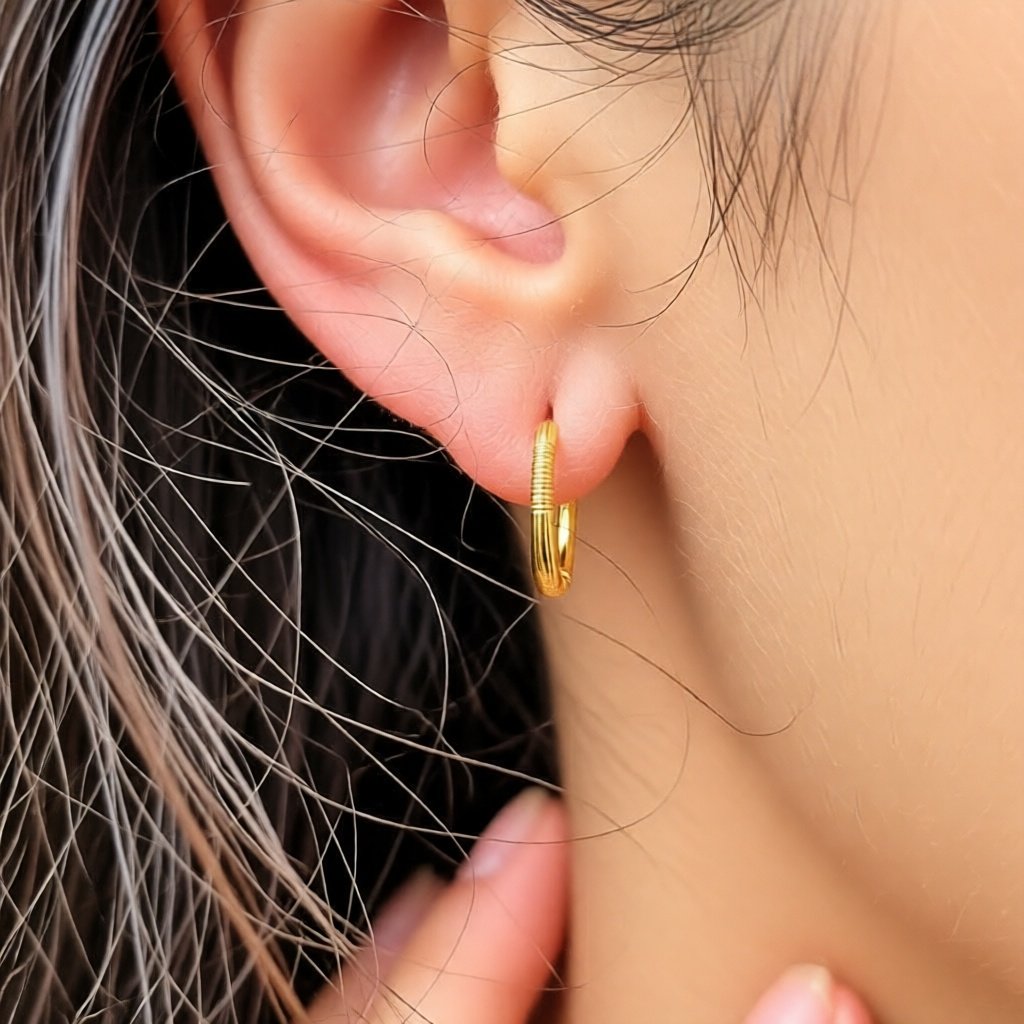 ANTING PERAK RING / PERAK GOLD ANAK2 ,DEWASA / ANTING PERAK
