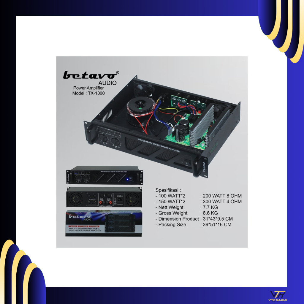 POWER BETAVO TX 1000