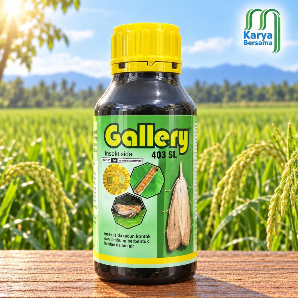 Insektisida Gallery 403 SL 500 ml Dimehipo Obat Wereng Coklat dan Penggerek Batang Padi