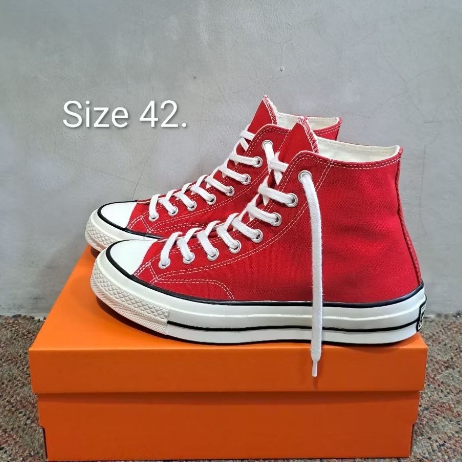 Converse 70s Hi Enamel Red Classic Original