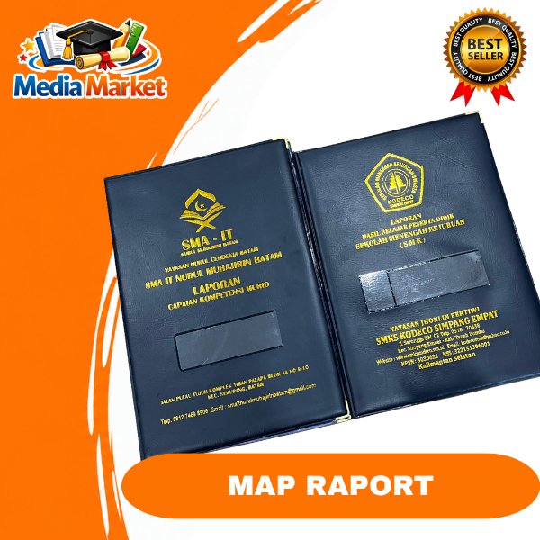 MAP RAPORT MAP IJAZAH HOTPRINT PRESS K13 | MAP SERTIFIKAT MAP WISUDA