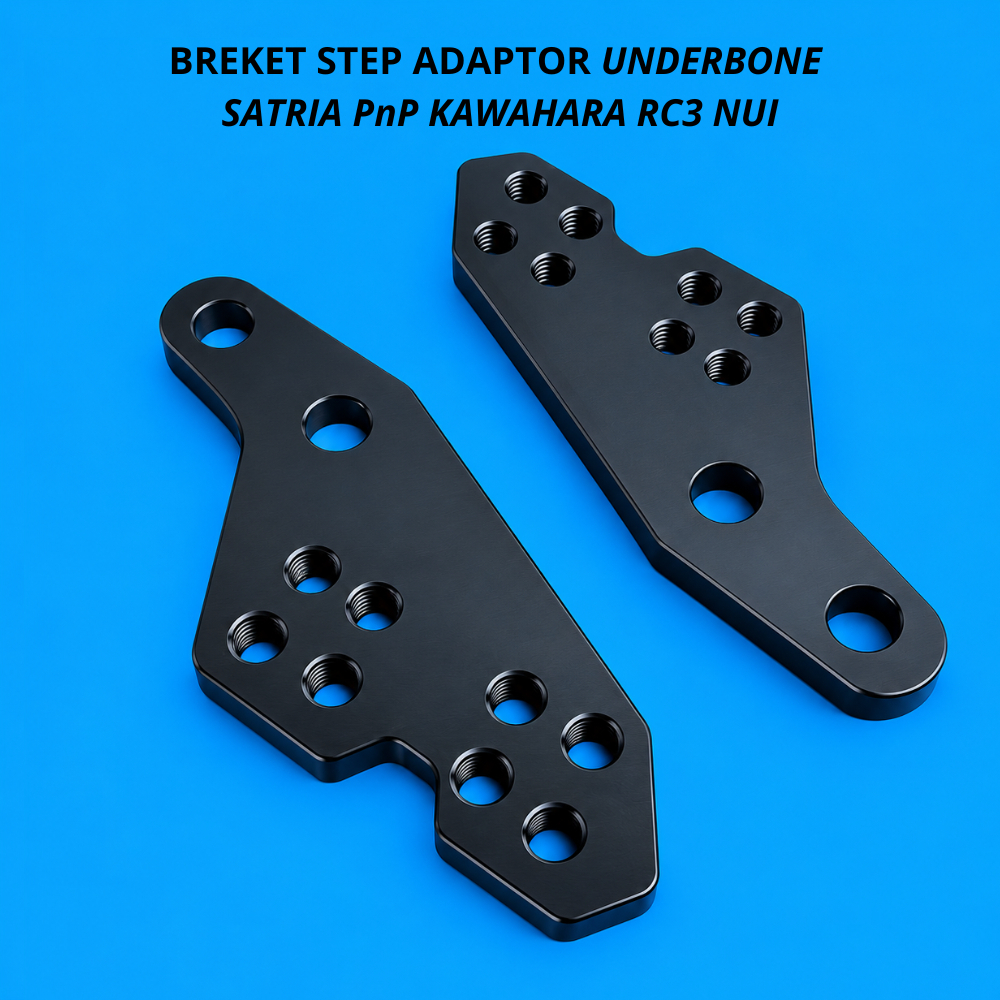Breket Underbone Kawahara PNP Satria FU FI Bracket Adaptor Footstep Underbone Satria Fu Fi - Kawahar