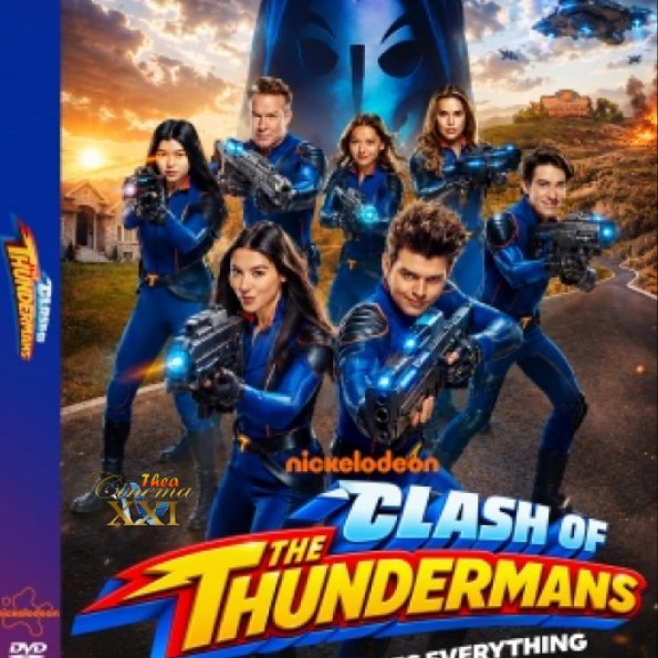 Kaset Film DVD  Box Office Hollywood   : Clash Of The Thundermans (2026)