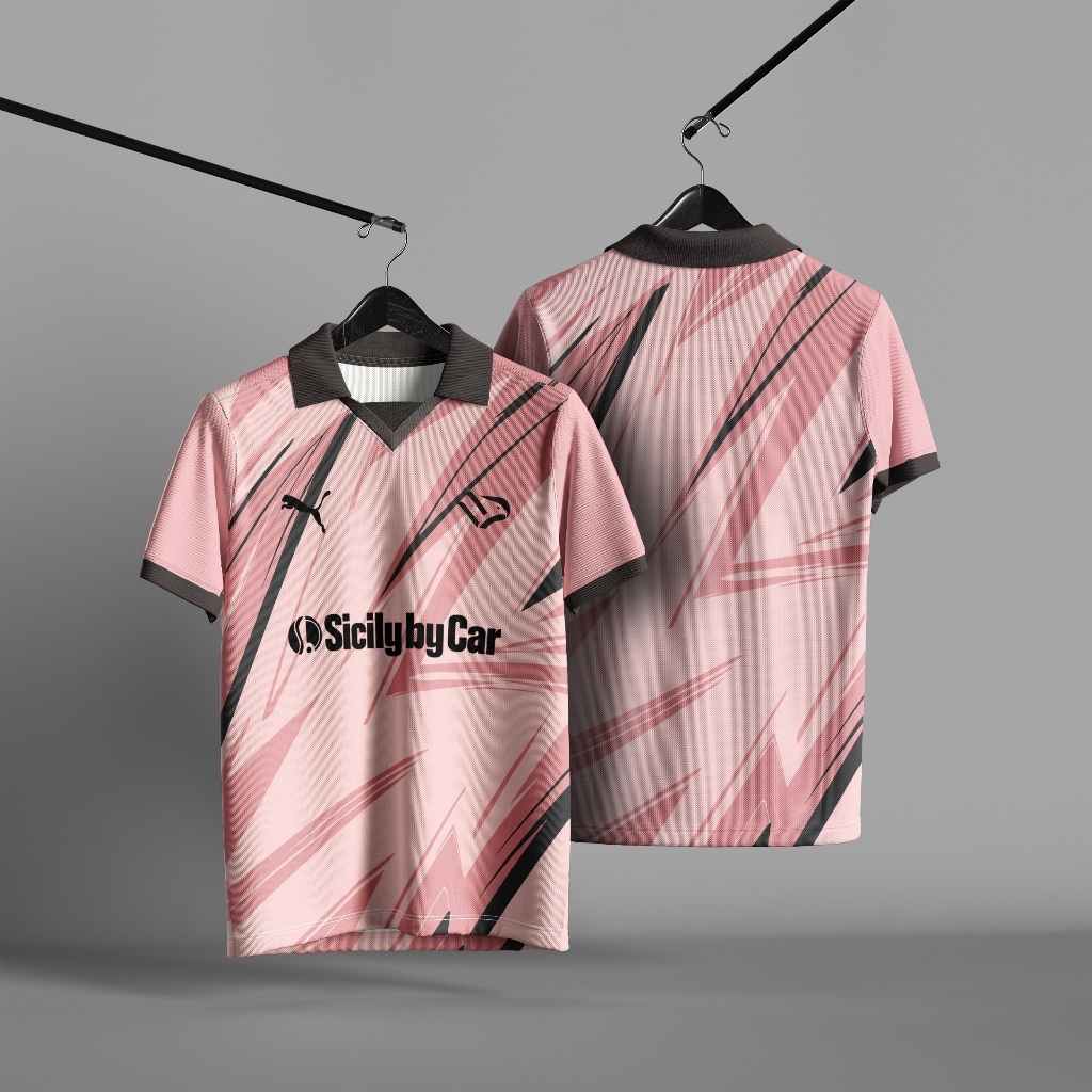 LOTFI SPORT JERSEY PALERMO PINK | RETRO | VINTAGE | CASUAL