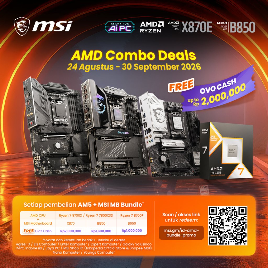 Motherboard MSI PRO X870-P WIFI (AM5, AMD, X870, DDR5, USB3.2, SATA3)