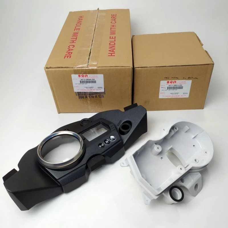 COVER SPEEDOMETER ATAS MIKA SPEEDOMETER SATRIA FU NEW FACELIFT 2013-2014 34112-25GA0-000 + 34111-25G