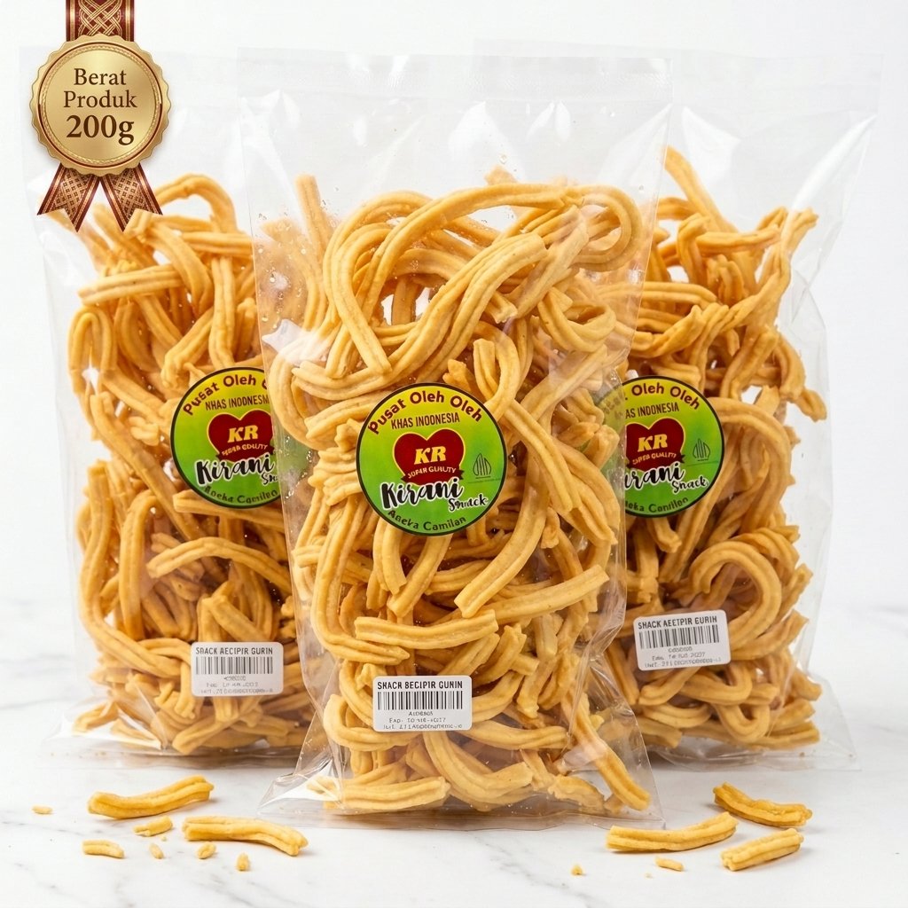 Snack Kecipir Cipiran Gurih Renyah Camilan Tradisional