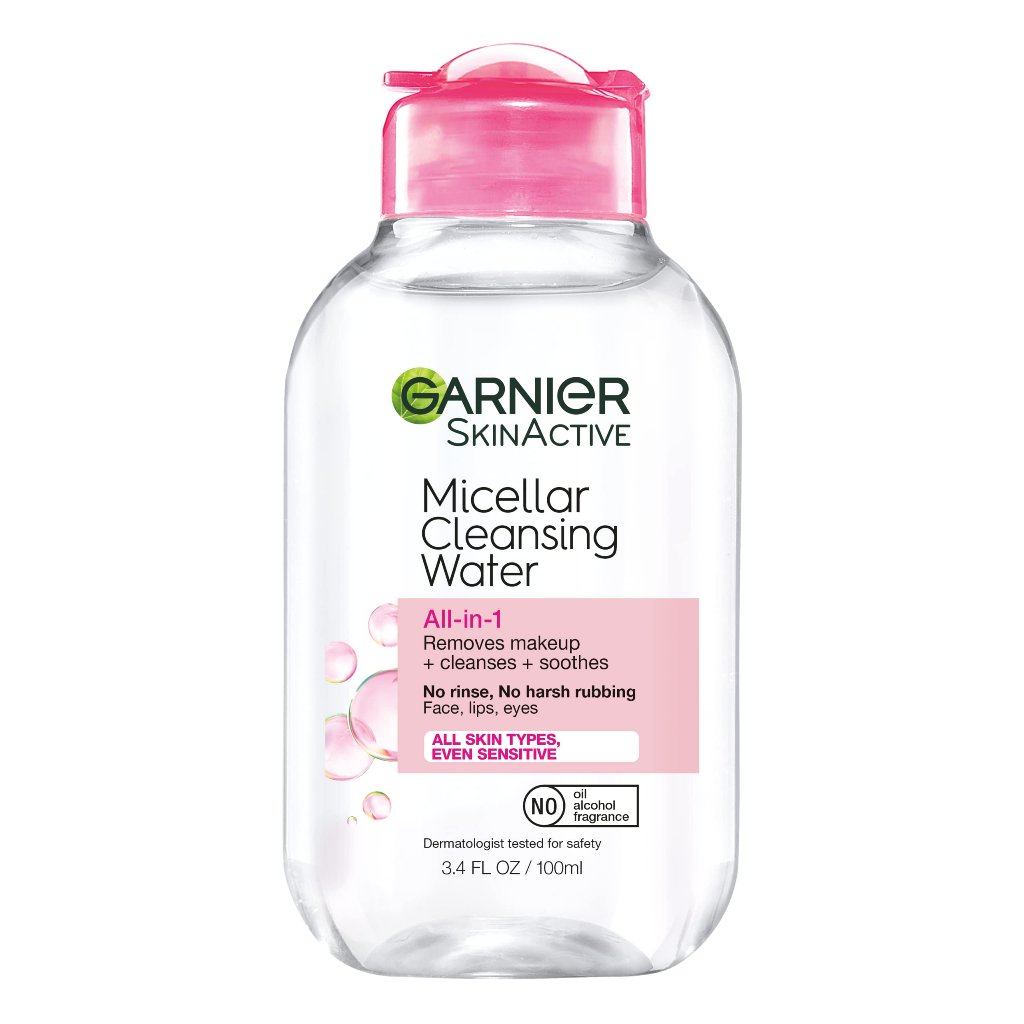 [GK] GARNIER Micellar Water Pink Skin Care 125ml Skincare Cleansing - Pembersih Wajah & Make up untu