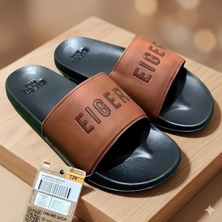 EIGER SANDAL SELOP NORTE 1.0 SLIDER SANDALS - TERAKOTA