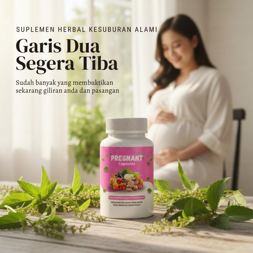 Promil Pregnant Kapsul Bantu Cepat Hamil, Haid Lancar & Kandungan Lebih Kuat | BPOM & Halal
