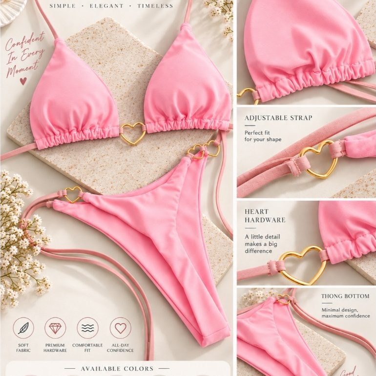 Gabriel Bikini Set | Micro Bikini | Bikini Brazilian | Sexy Bikini