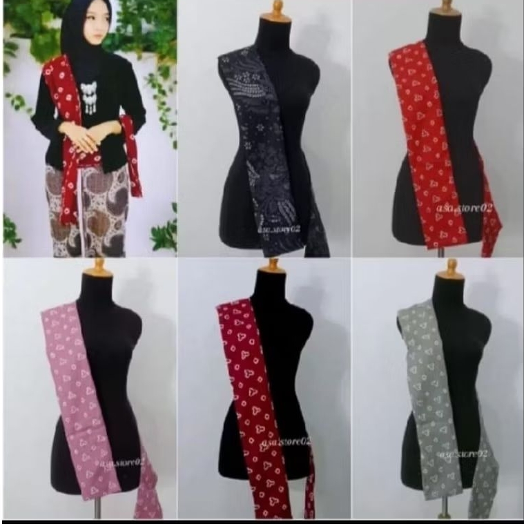 selendang batik jumputan