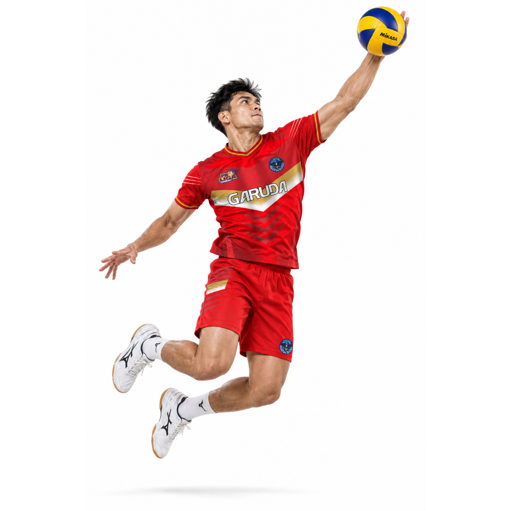 Kaos Jersey Voli Jakarta Garuda Jaya Proliga Pria 2026 / Setelan Voli Dry Fit Anti Bau