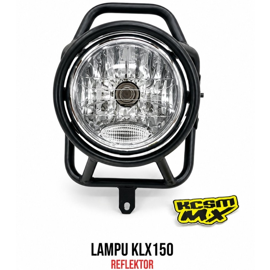 Lampu Cyclops KLX150 Reflektor - Headlight Motor Trail
