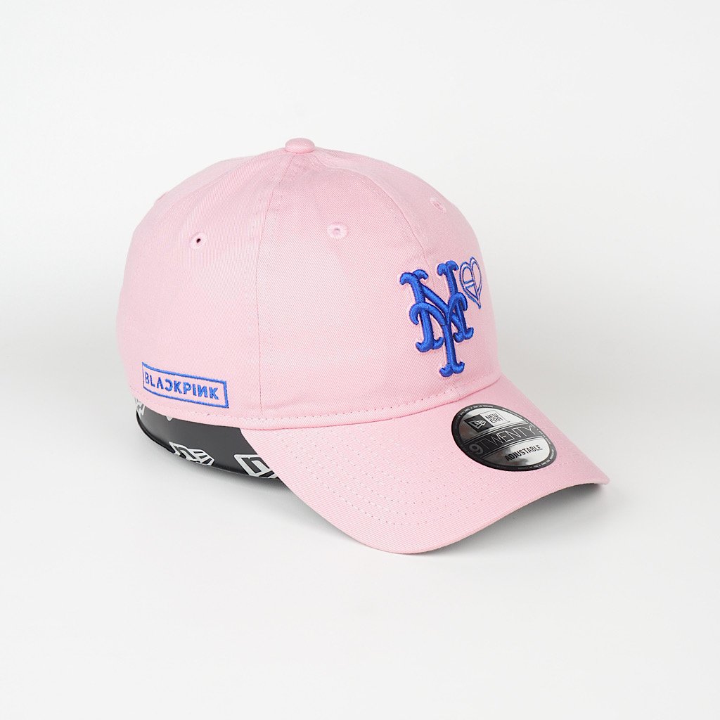 topi new era original blackpink x mlb chicago white sox pinkA