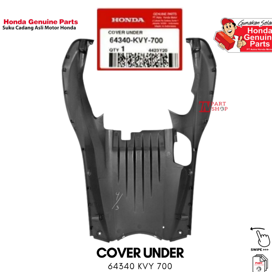 Cover Dek Kolong (Cover Under) - BeAT Karbu / 64340-KVY-700