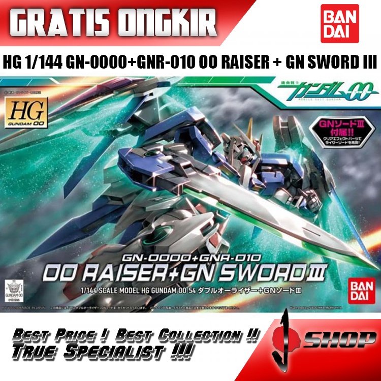 HG / HGOO 1/144 - OO RAISER + GN SWORD III / 3