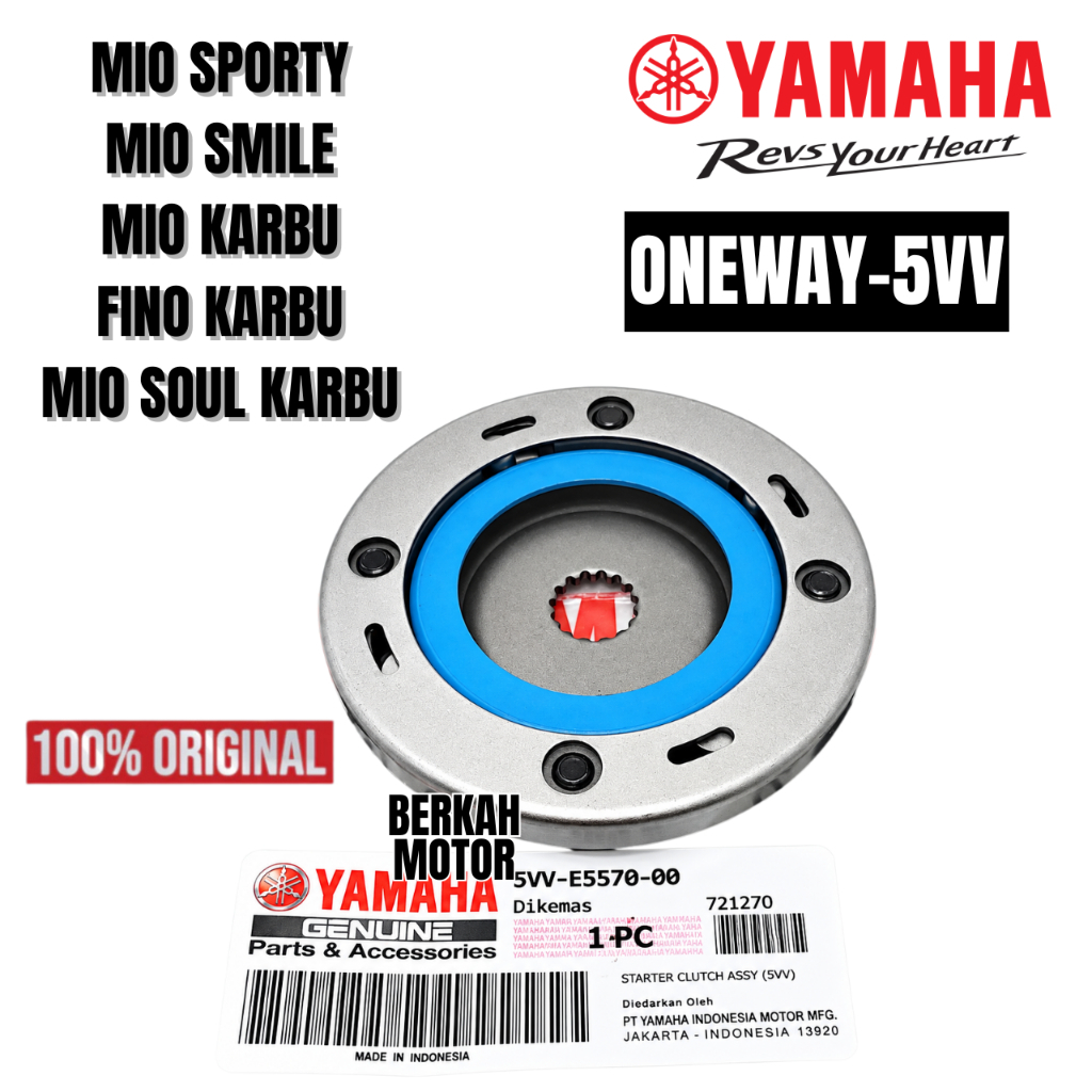 5VV-E5570-00 Oneway Starter Rumah Pelor Starter 5VV Yamaha Mio Karbu Mio Smile Mio Sporty Fino Karbu
