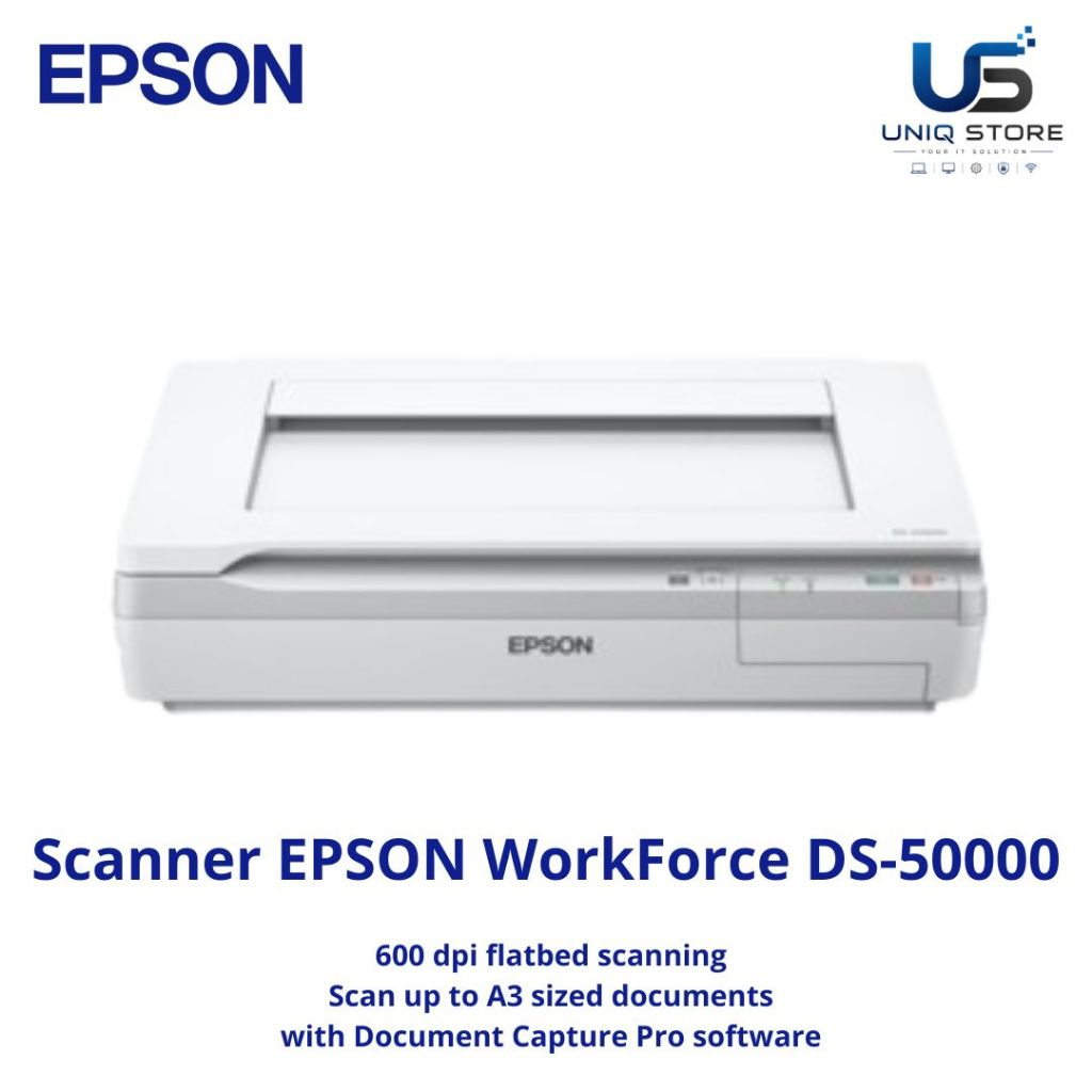 Scanner Epson WorkForce DS-50000 A3 Flatbed Document Scanner 6 Colour