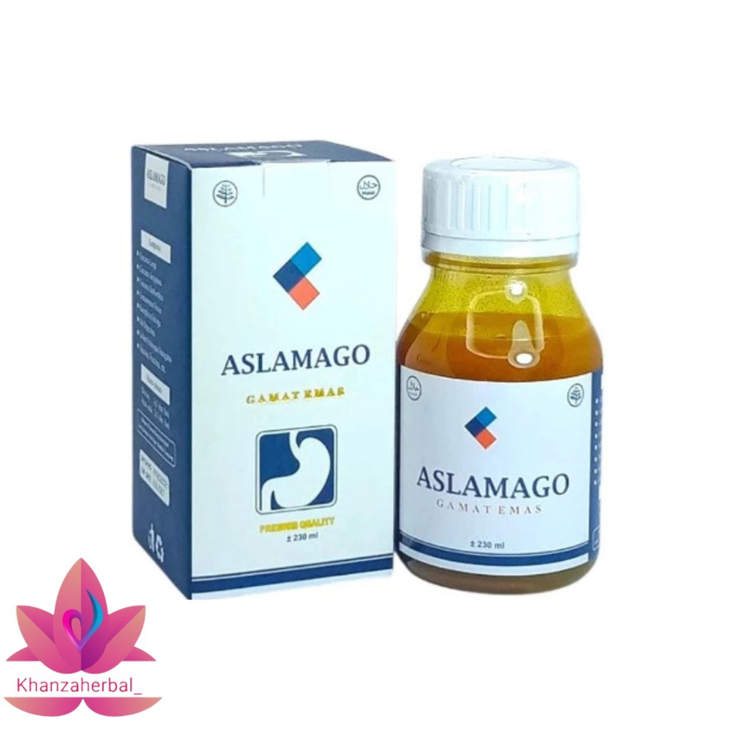 Madu Aslamago Gamat Emas 230 Ml | Aslamago Membantu Mengobati Asam Lambung