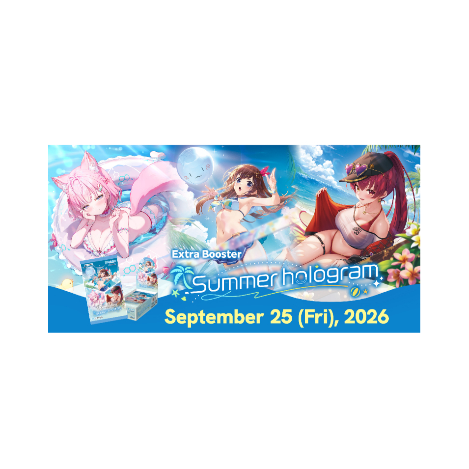 Hololive OCG Summer Hologram Booster Box English