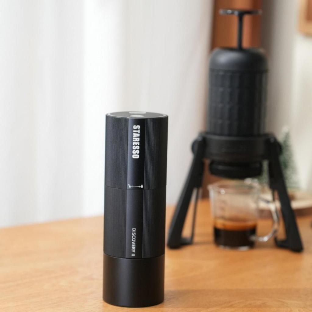 Grinder Kopi Staresso Discovery II D6E Electric Coffee Grinder Mini