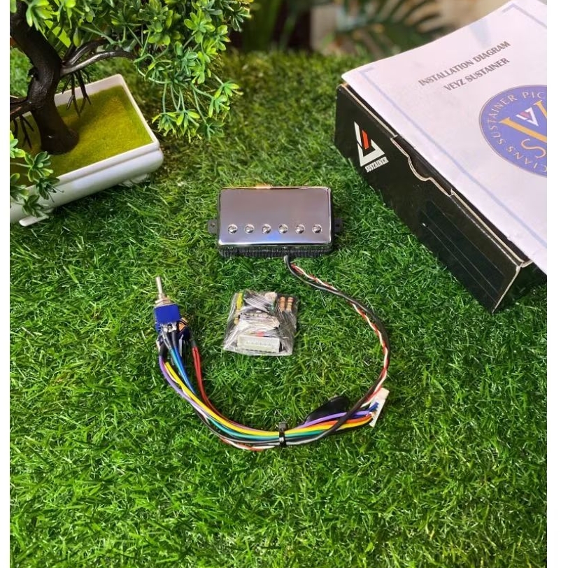 PICKUP SUSTAINER HUMBUCKER CANS 3 MODE VEYZ SUSTAINER