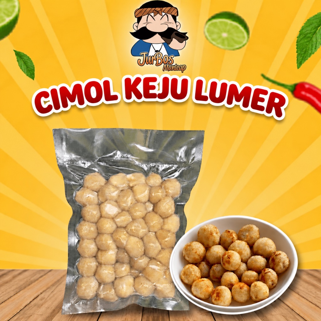 Cimol Keju Lumer Juragan Basreng
