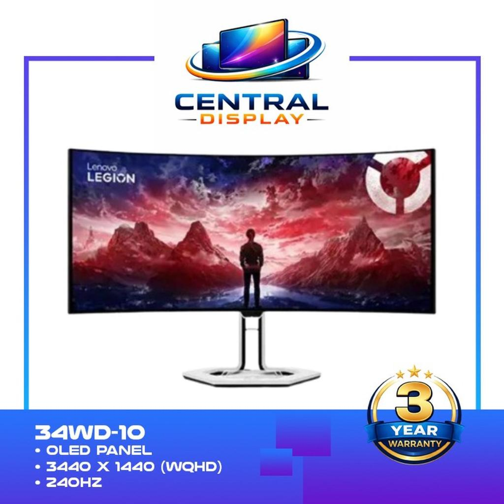 Monitor Lenovo Legion LED Pro 34WD-10 OLED - Curved WQHD 34" Inch