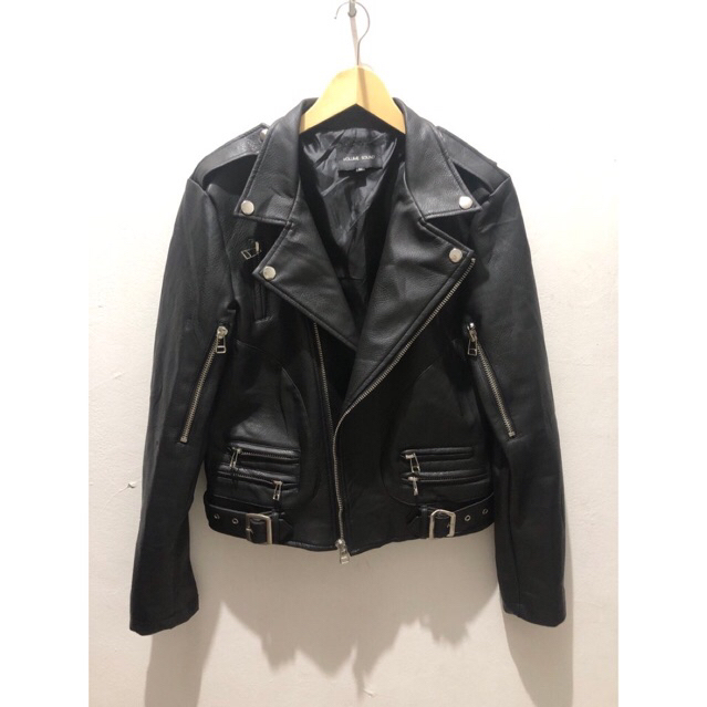 Jaket kulit ramones leather jacket