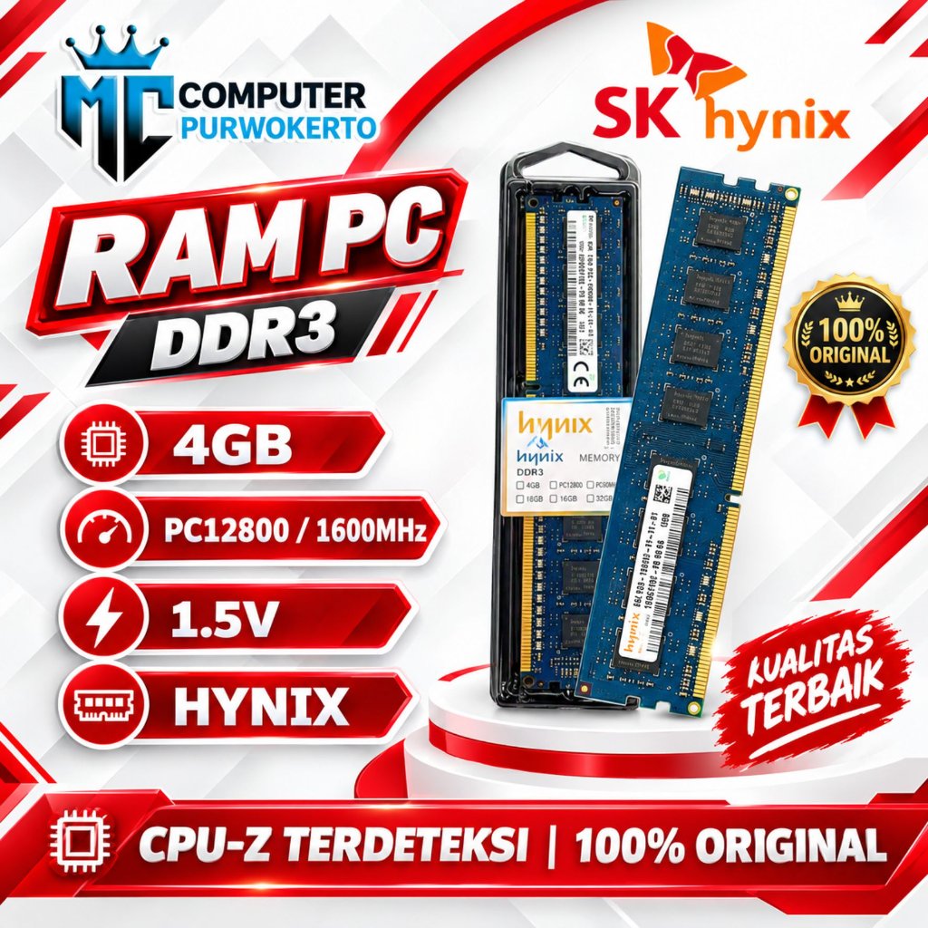 MEMORY RAM PC DDR3 4GB MEMORY PC D3 4GB