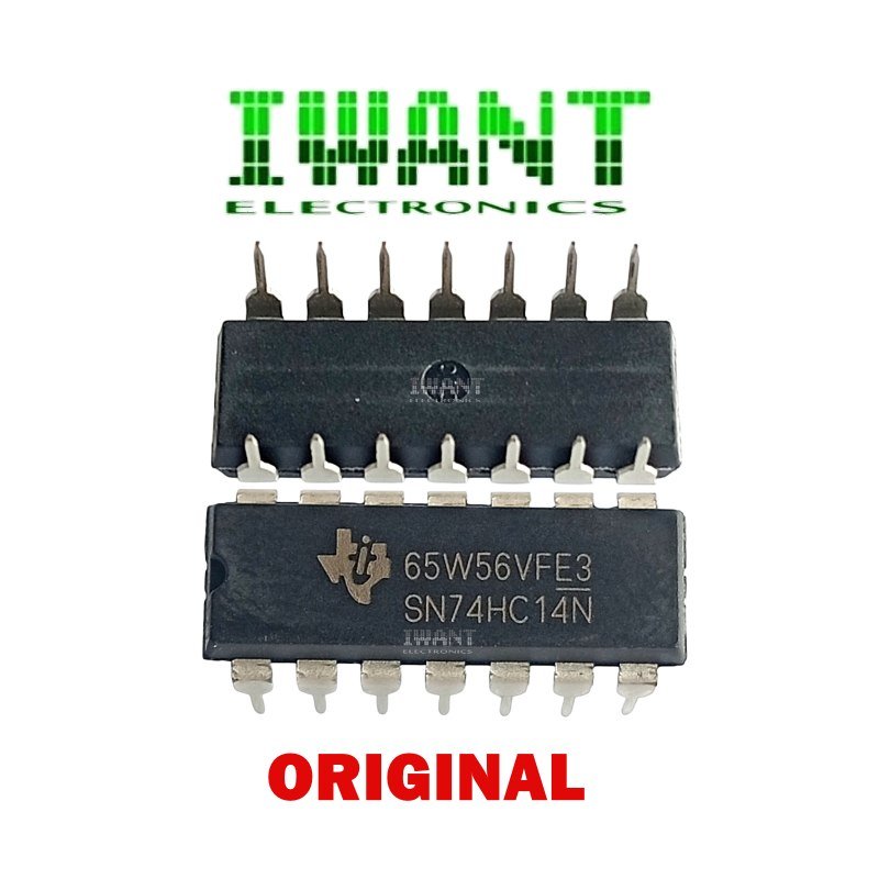 74HC14 IC SN74HC14N DIP ORIGINAL IC 74HC14N SN74HC14 7414 HC14 DIP 14PIN