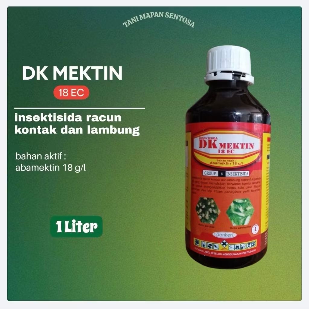 Insektisida DK MEKTIN 18 EC - 1 Liter