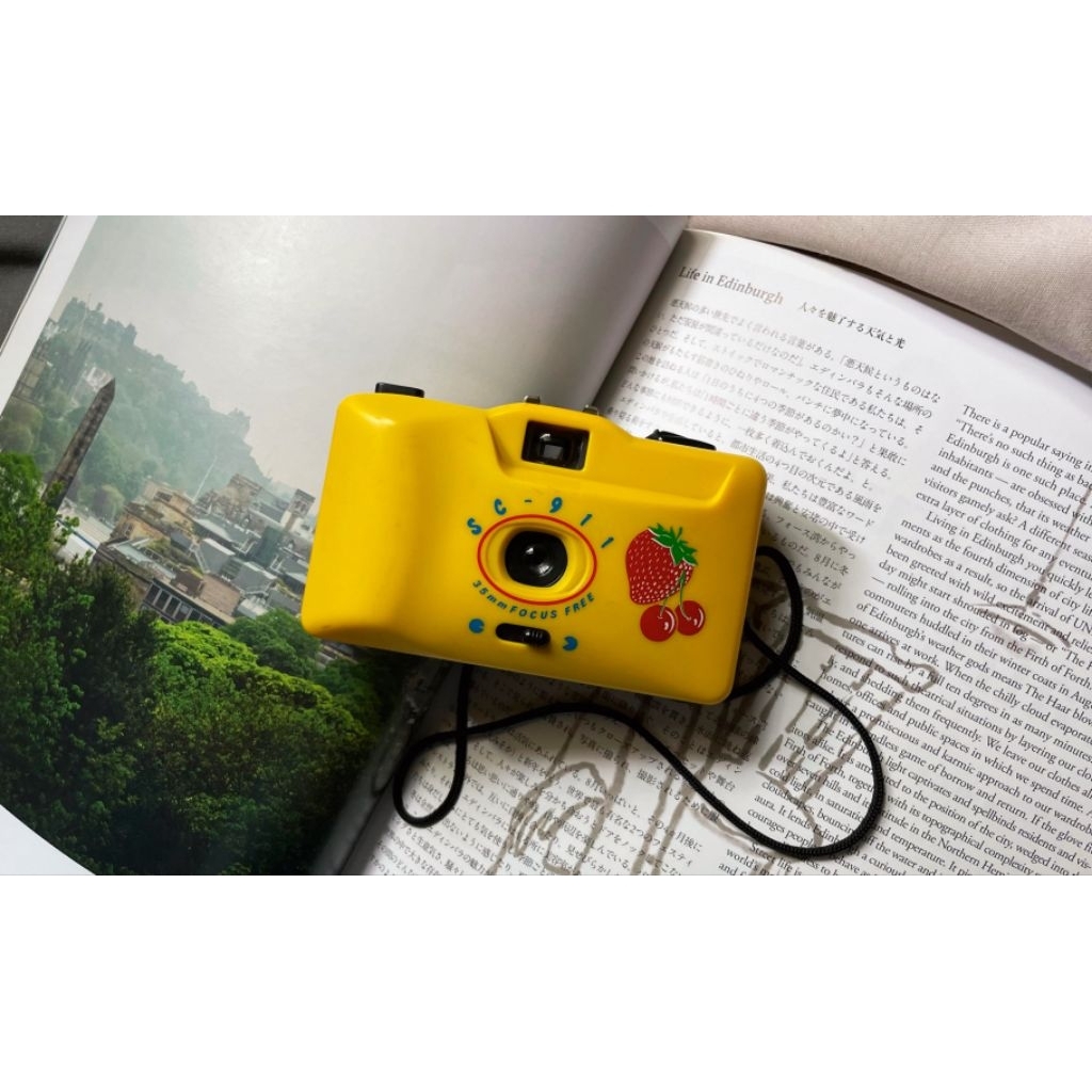 Kamera Analog Toycam Kuning Normal