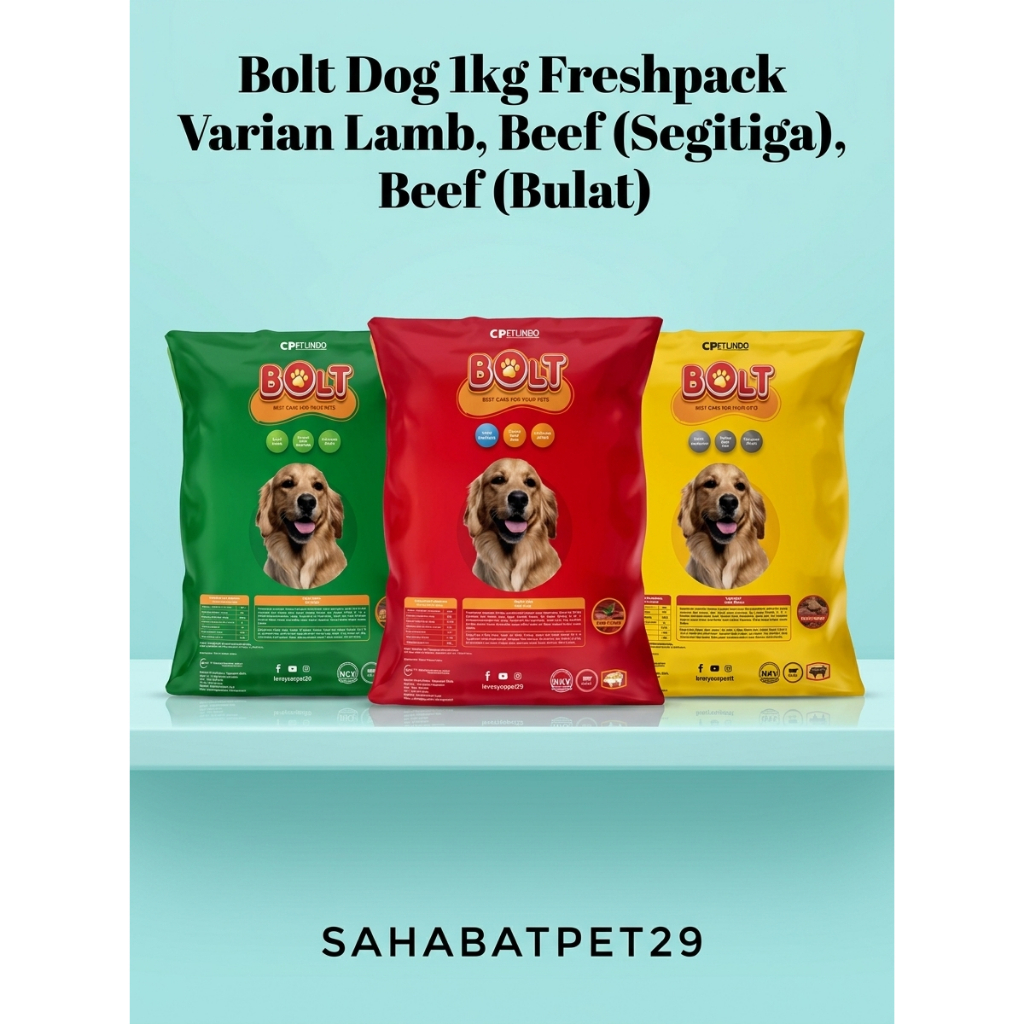 MAKANAN ANJING BOLT DOG / DOG FOOD