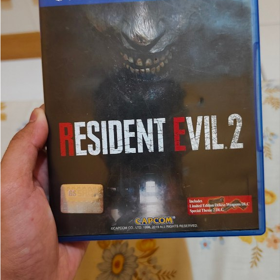 BD Kaset PS 4 Second Murah Original Playstation - RESIDENT EVIL 2