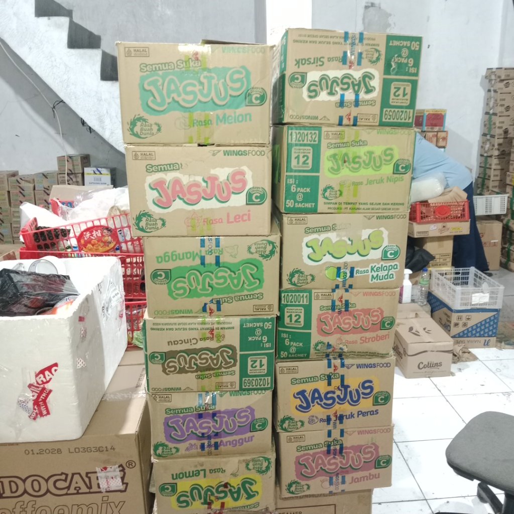 JAS JUS PER KARTON ISI 30 RENCENG/ 300 SACHET