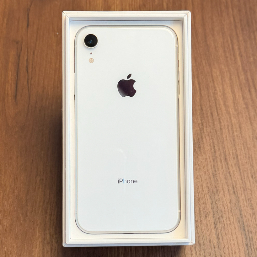 Iphone XR Second iBox 64 GB White - 5445 Hawkmall Handphone Iphone HP Bekas