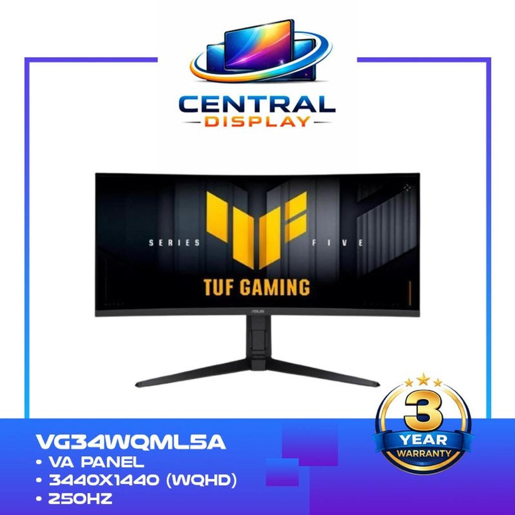Monitor ASUS LED TUF Gaming VG34WQML5A - Curved WQHD 34" Inch