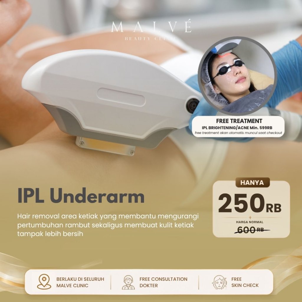 Malve IPL UNDERARM Treatment