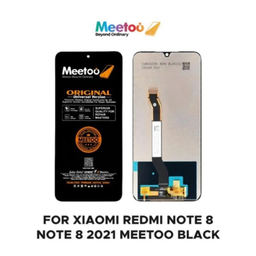 LCD TOUCHSCREEN XIAOMI REDMI NOTE 8 ORI BLACK / LCD REDMI NOTE 8