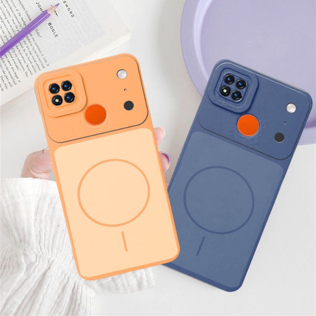 Case Hp Redmi 9c 100% Persisi - Softcase Silikon Motif Magsafe Hp Redmi 9c 10a 10c 9A A7 Pro N 2983