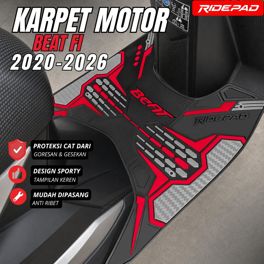 Step Floor MOTOR BEAT FI pijakan kaki Motor Beat 2022-2026-