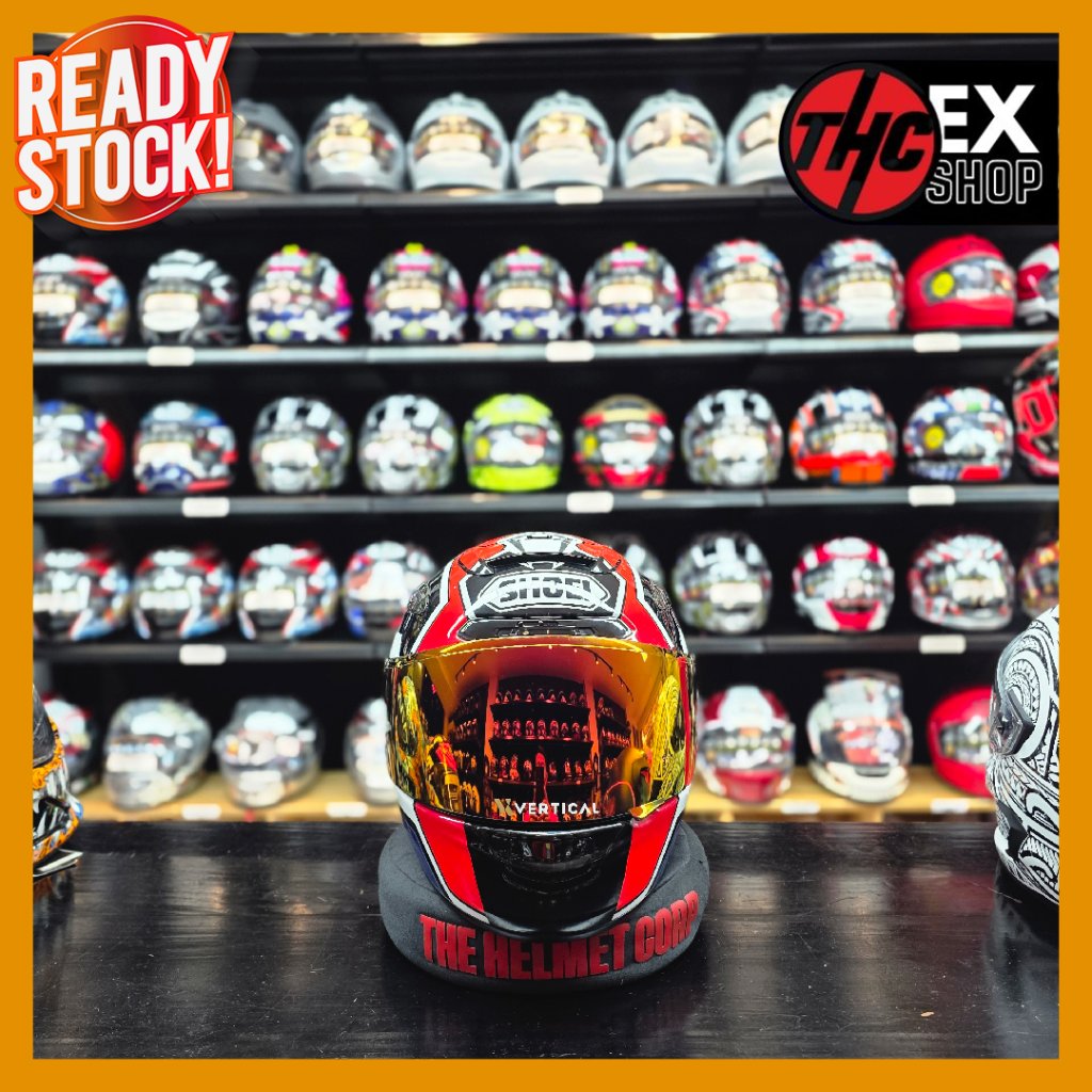HELM SHOEI X12 MARQUEZ SIZE M 2ND FULL FACE HELMET SECOND