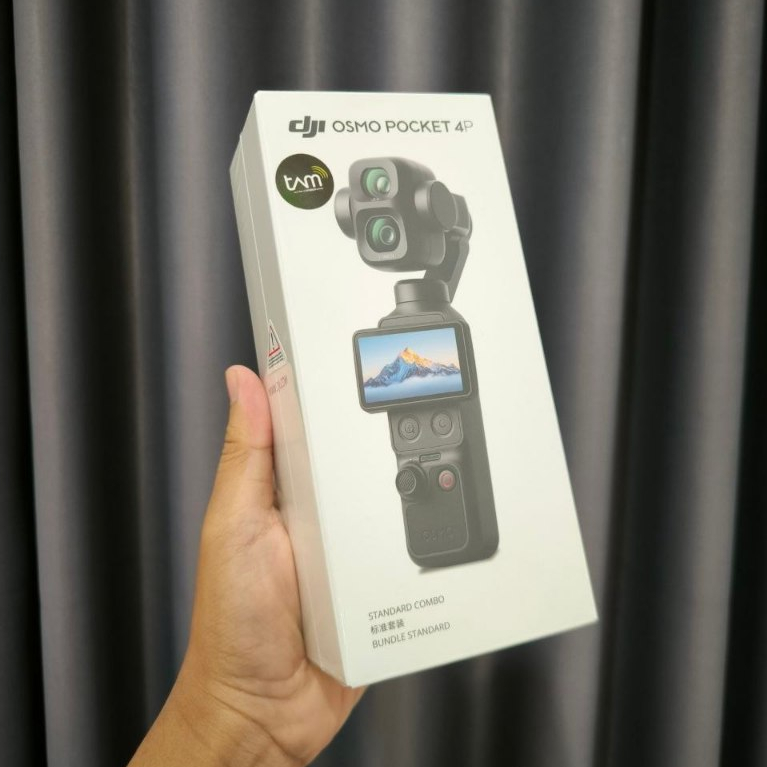 DJI Osmo Pocket 4P - Segel - Garansi Resmi TAM - DJI Pocket 4 Pro