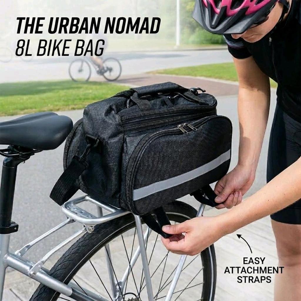 Tas Bagasi Sepeda Belakang Roswheel Tas Touring MTB Lipat Roadbike