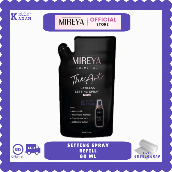 [REFILL] Mireya The Art Flawless Setting Spray 80ml - Mireya Setting Spray & Finishing Spray