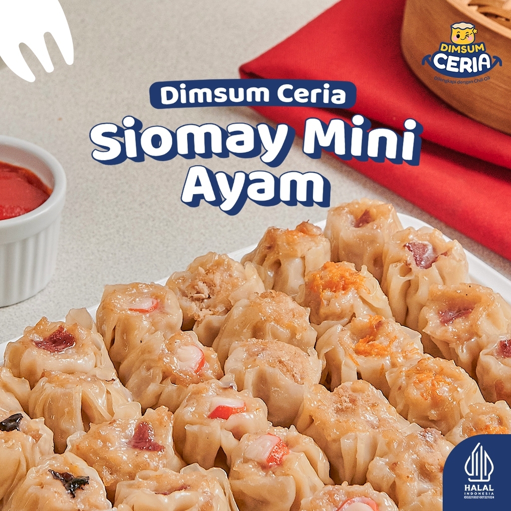 Dimsum Mini Ayam isi 30/Dimsum Ceria Bolekaka Dimsum