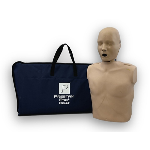 PRESTAN MANEKIN PRO+ Adult CPR Training Manikin Medium Skin Single Pack PP-AMP-100M-MS